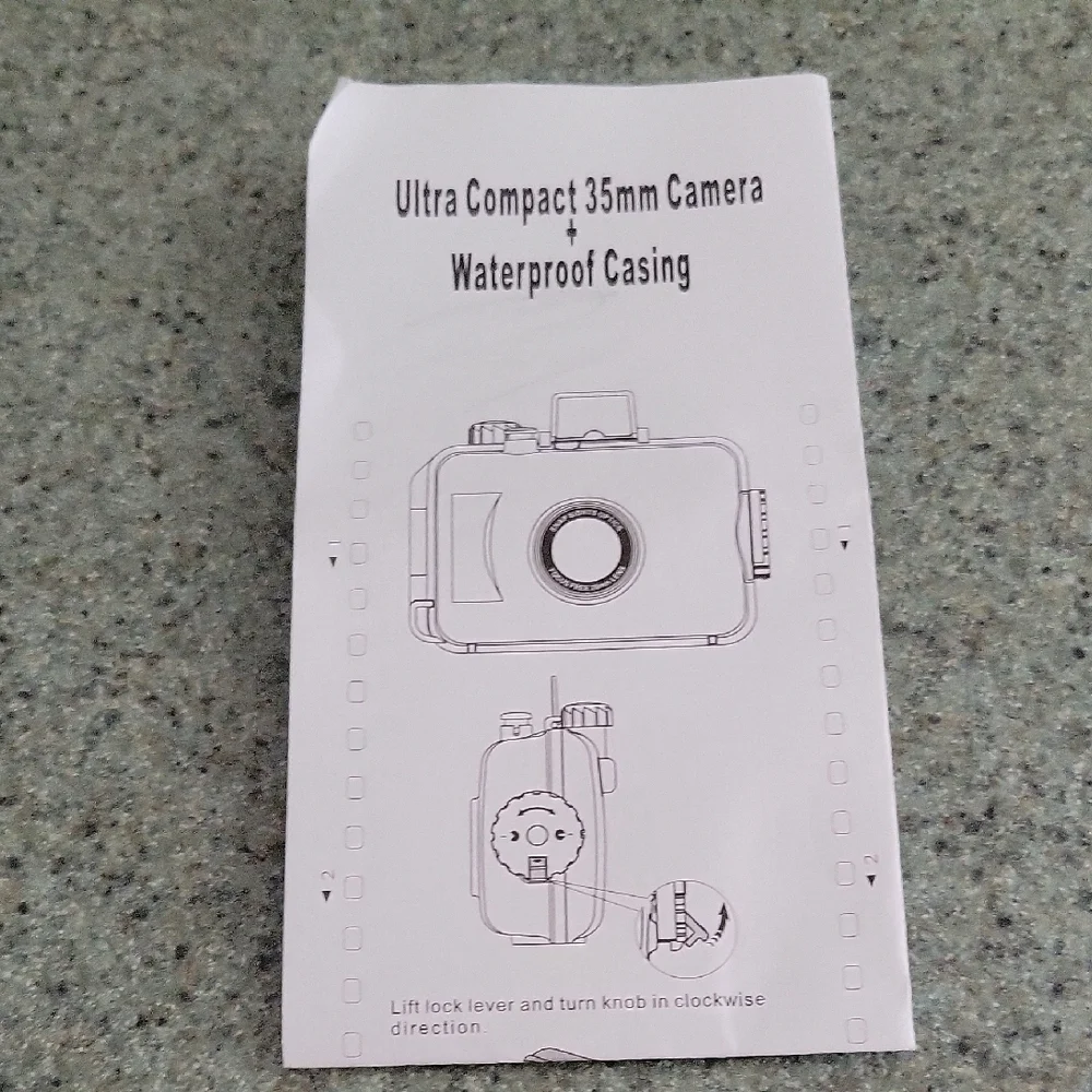 Gray Waterproof Camera